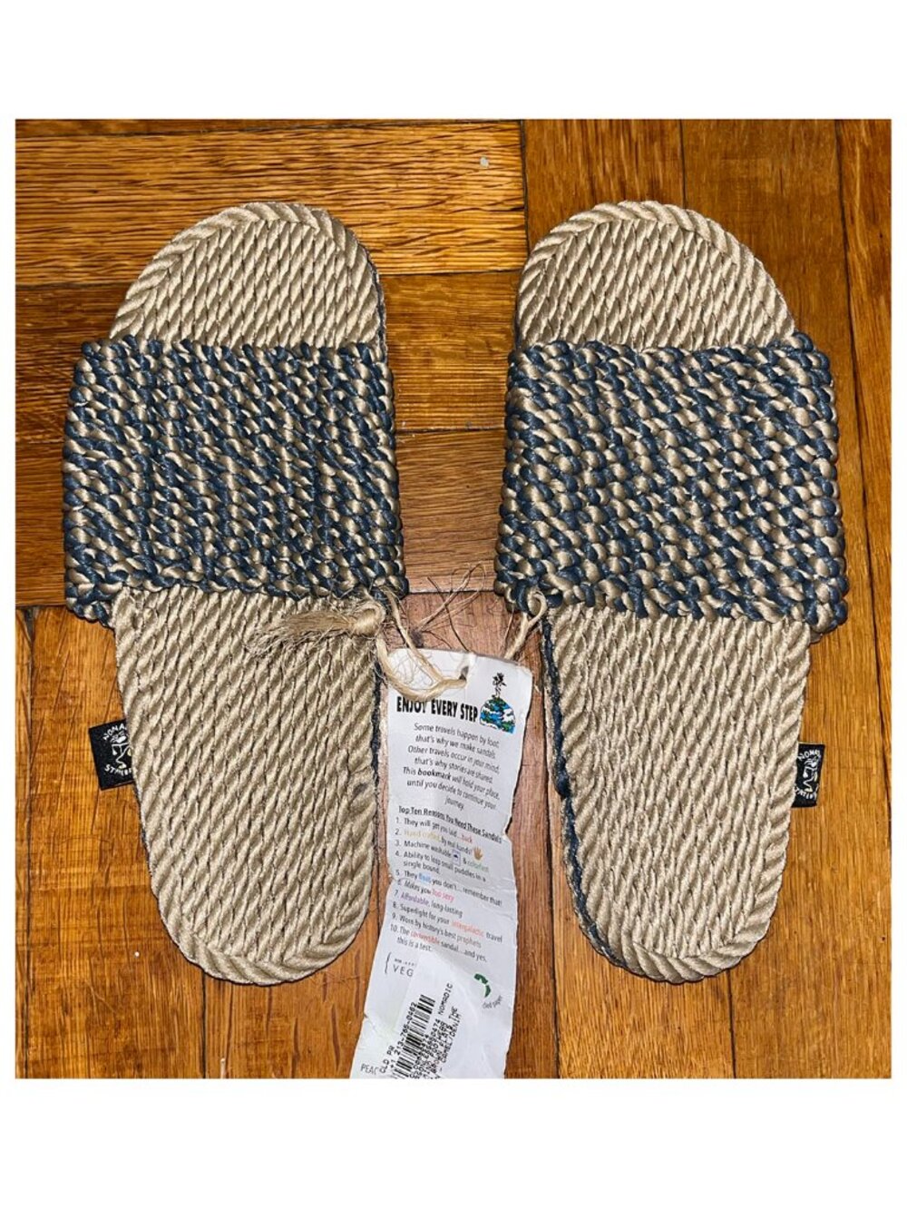 Nomadic State of Mind Women’s Full Nelson Rope Sandals Size 37 NWT